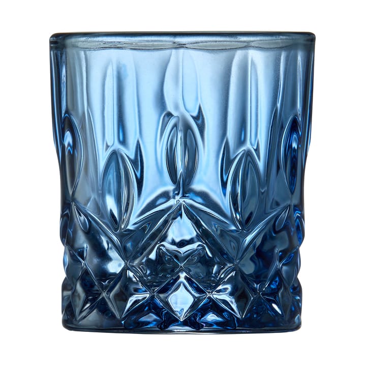 Sorrento shotglas 4 cl 4-pack, Blå Lyngby Glas