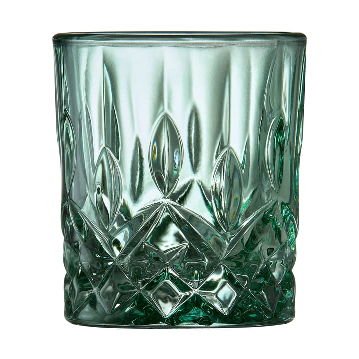 Sorrento shotglas 4 cl 4-pack, Grön Lyngby Glas