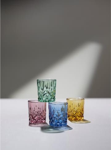 Sorrento shotglas 4 cl 4-pack - Grön - Lyngby Glas