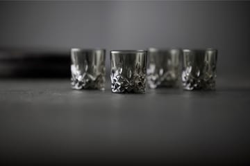 Sorrento shotglas 4 cl 4-pack - Smoke - Lyngby Glas