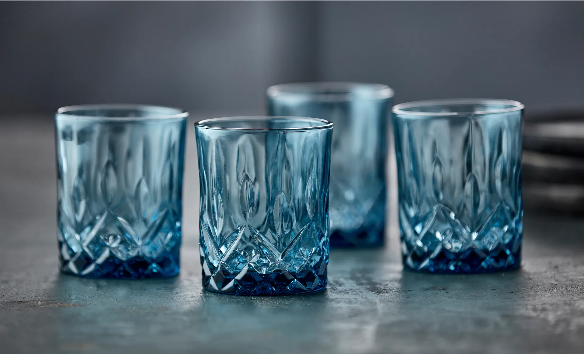 Sorrento whiskeyglas 32 cl 4-pack, Blue Lyngby Glas