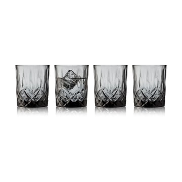 Lyngby Glas Sorrento whiskeyglas 32 cl 4-pack Smoke