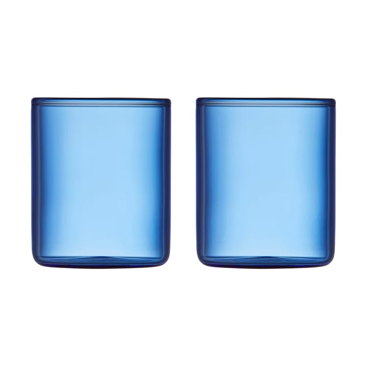 Torino shotglas 6 cl 2-pack, Blue Lyngby Glas