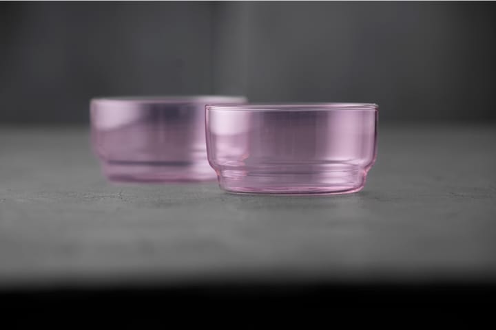 Torino skål 50 cl 2-pack, Pink Lyngby Glas