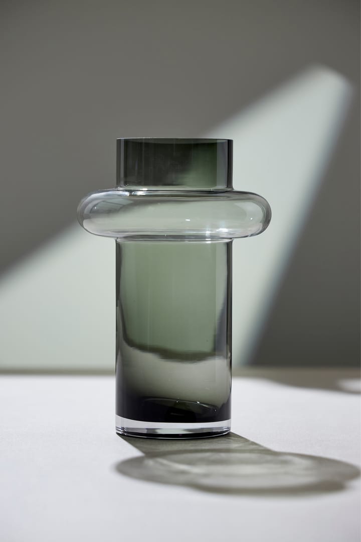 Tube vas glas 25 cm, Smoke Lyngby Glas