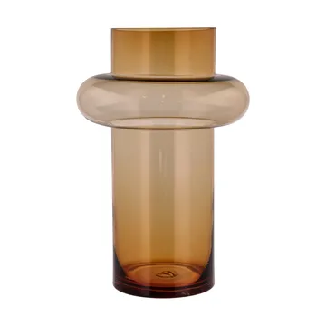 Tube vas glas 40 cm - Amber - Lyngby Glas