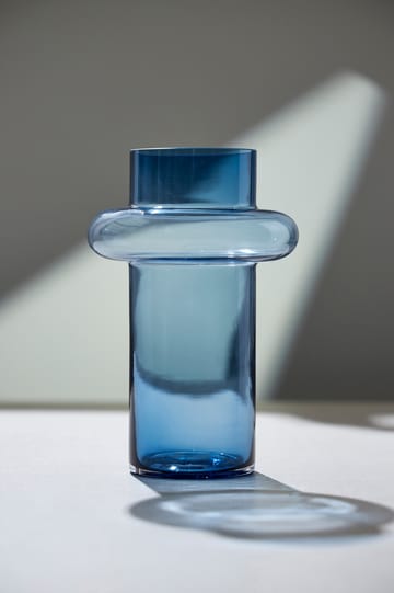 Tube vas glas 40 cm - Blå - Lyngby Glas