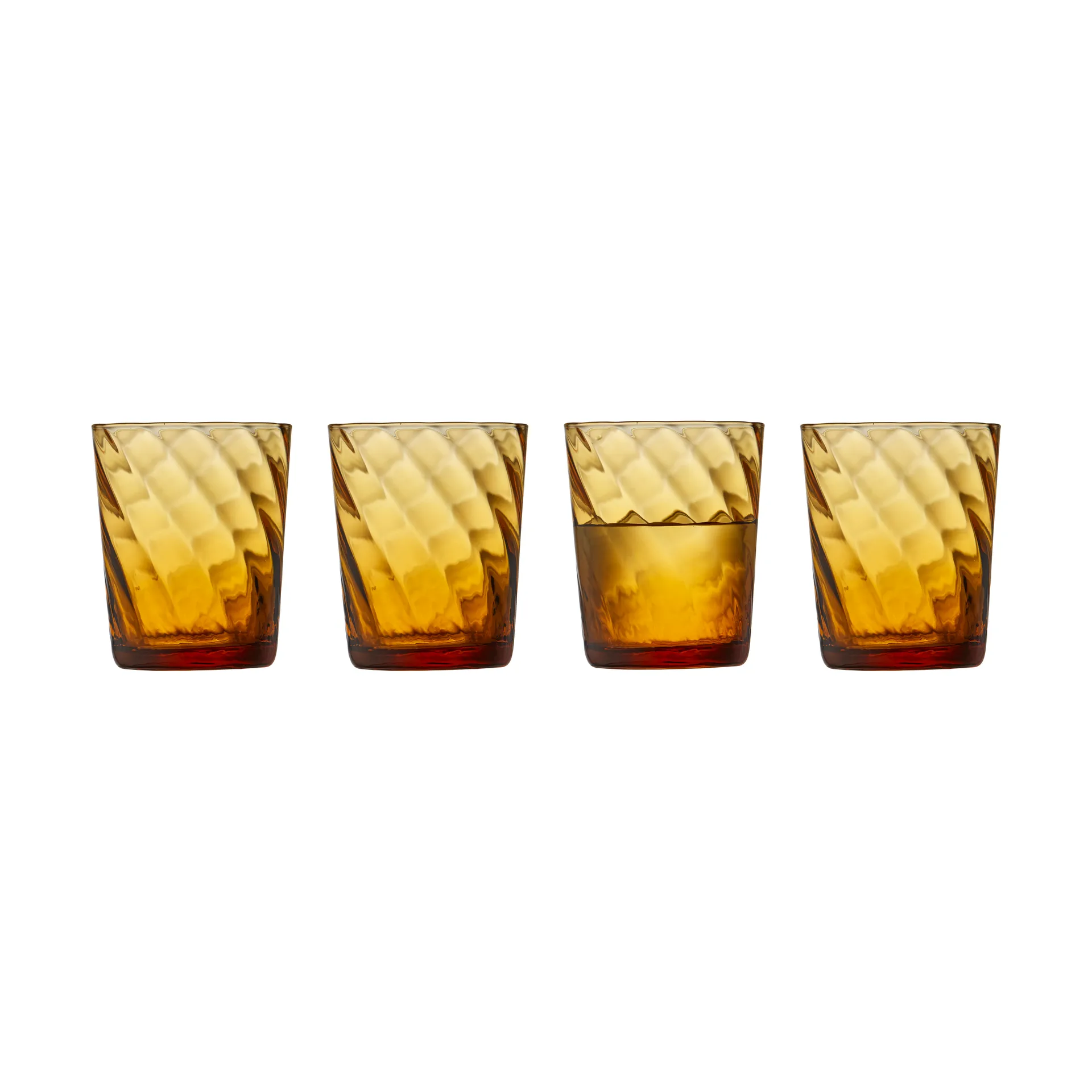 Vienna vattenglas 30 cl 4-pack, Amber Lyngby Glas