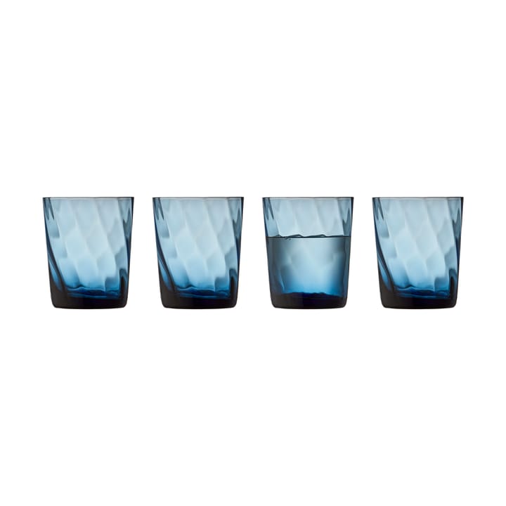 Vienna vattenglas 30 cl 4-pack, Blue Lyngby Glas