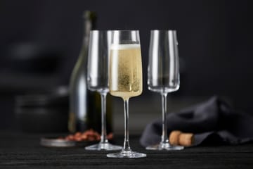 Zero champagneglas 30 cl 4-pack - Kristall - Lyngby Glas