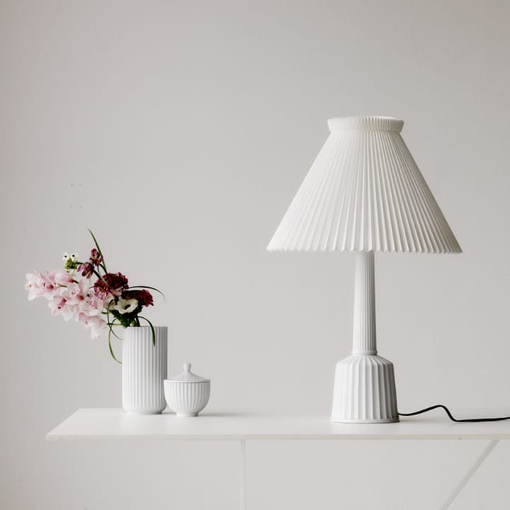 Esben klint bordslampa, vit, h.44 cm Lyngby Porcelæn