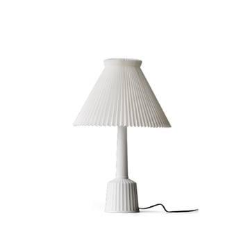 Lyngby Porcelæn Esben klint bordslampa vit h.44 cm
