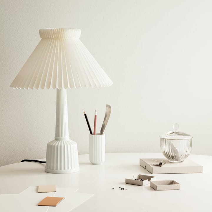 Esben klint bordslampa, vit, h.65 cm Lyngby Porcelæn