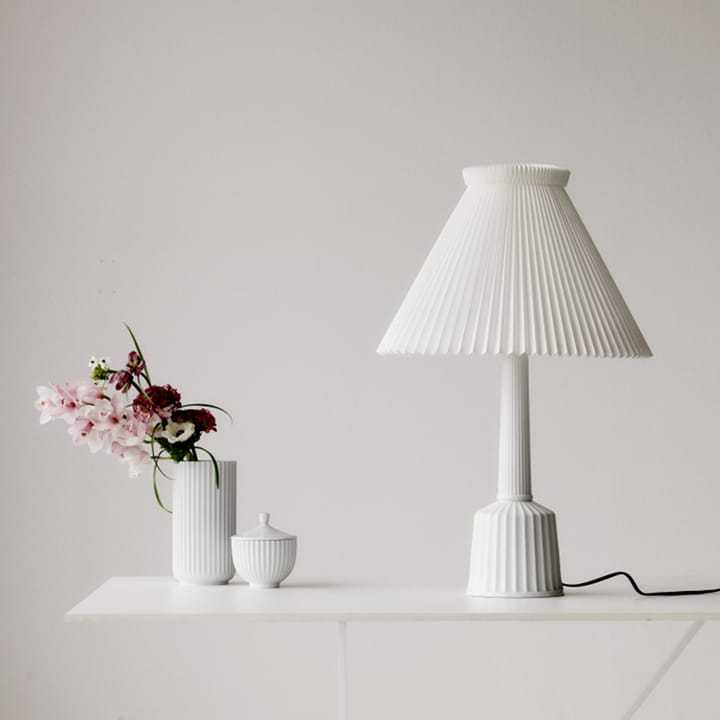 Esben klint bordslampa, vit, h.65 cm Lyngby Porcelæn