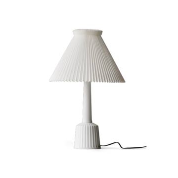Lyngby Porcelæn Esben klint bordslampa vit h.65 cm