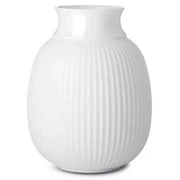 Lyngby Curve vas 17,5 cm - Vit - Lyngby Porcelæn