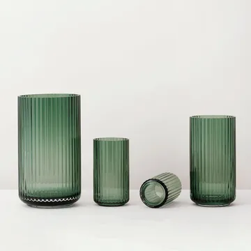 Lyngby vas glas Copenhagen green - 38 cm - Lyngby Porcelæn