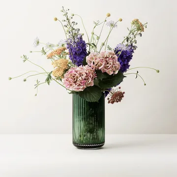 Lyngby vas glas Copenhagen green - 38 cm - Lyngby Porcelæn