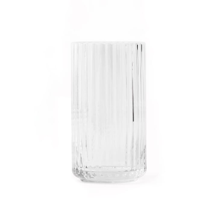 Lyngby vas glas klar, 15 cm Lyngby Porcelæn