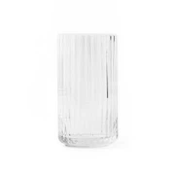 Lyngby Porcelæn Lyngby vas glas klar 15 cm