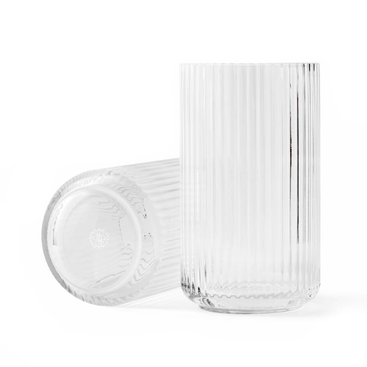 Lyngby vas glas klar, 25 cm Lyngby Porcelæn