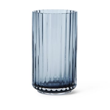 Lyngby Porcelæn Lyngby vas glas midnattsblå 12,5 cm