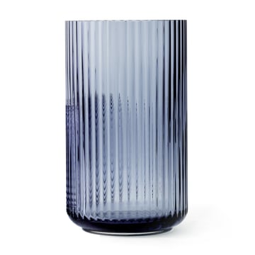 Lyngby Porcelæn Lyngby vas glas midnattsblå 38 cm