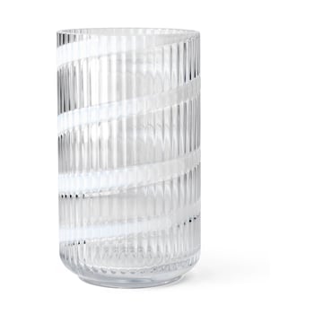Lyngby Porcelæn Lyngby Vas White swirl 25 cm