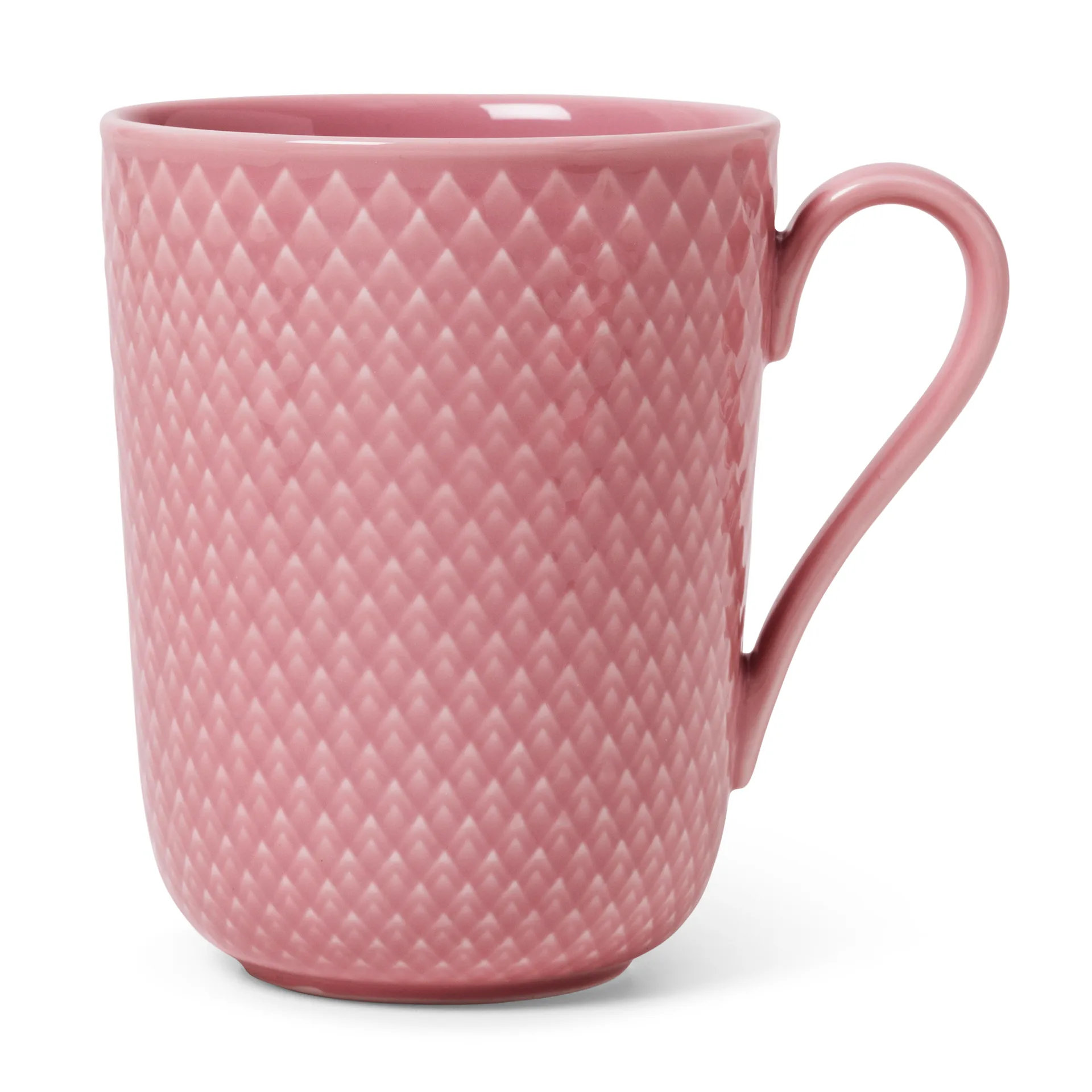 Rhombe mugg med handtag 33 cl, Rosa Lyngby Porcelæn