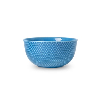 Lyngby Porcelæn Rhombe serveringsskål Ø17,5 cm Blå