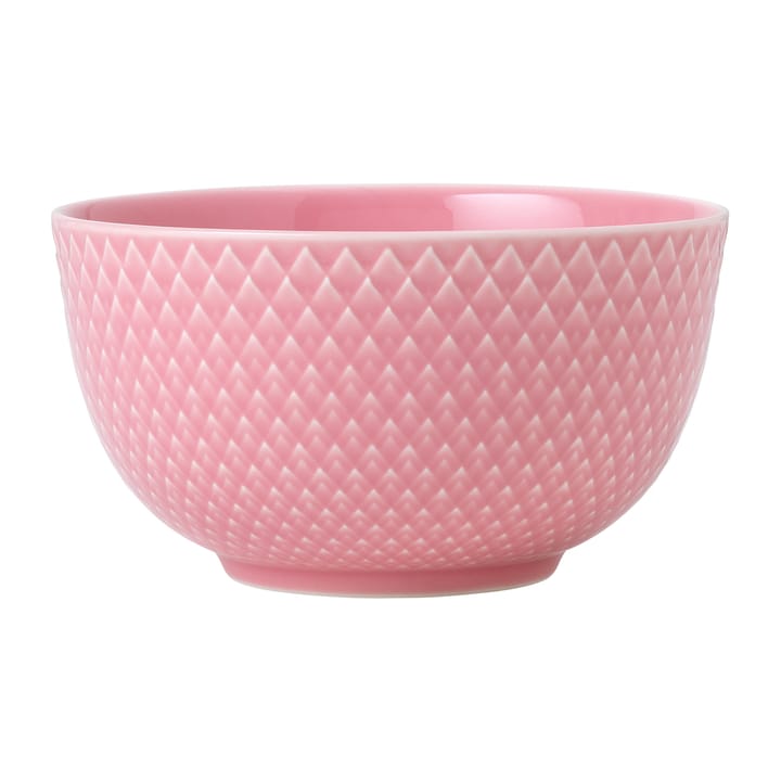 Rhombe skål Ø11 cm - Rosa - Lyngby Porcelæn