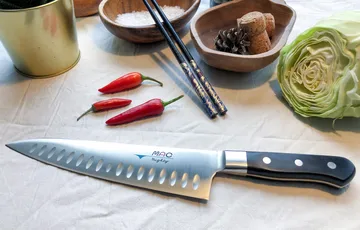 Mac kockkniv med olivslipning - 20 cm - MAC