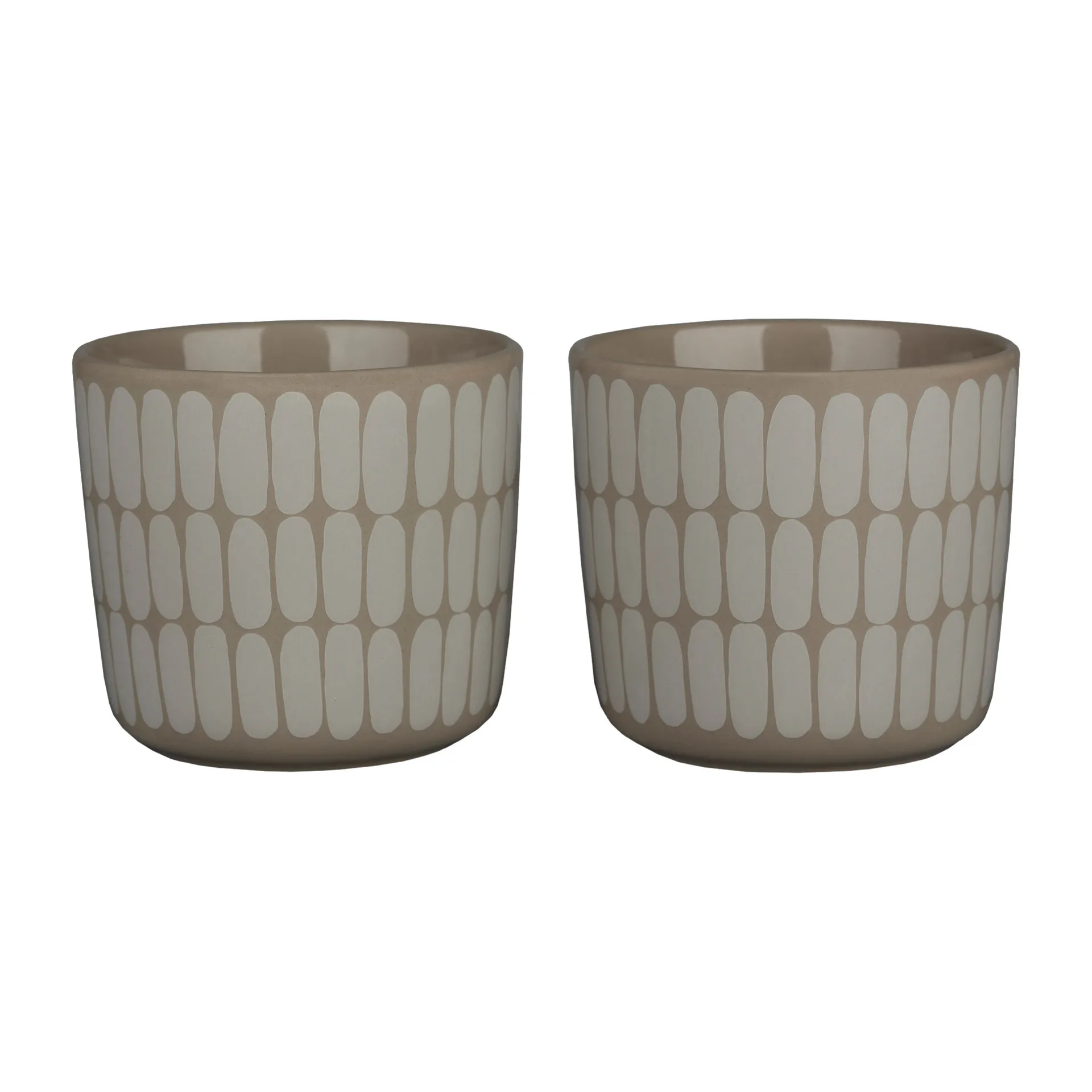 Alku mugg 2-pack, Terra-white Marimekko