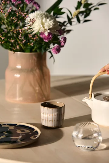 Alku mugg 2-pack - Terra-white - Marimekko