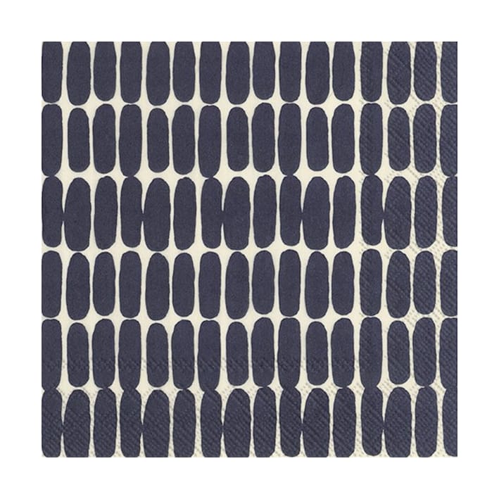 Alku servett 33x33 cm 20-pack, Linen-black Marimekko