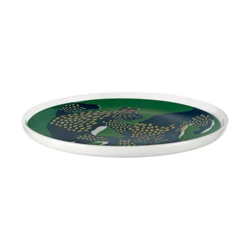 Ilves tallrik Ø20 cm - White-green-dark blue - Marimekko