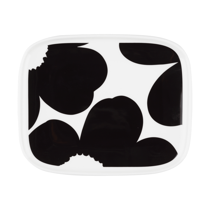 Iso Unikko fat 12x15 cm, White-black Marimekko