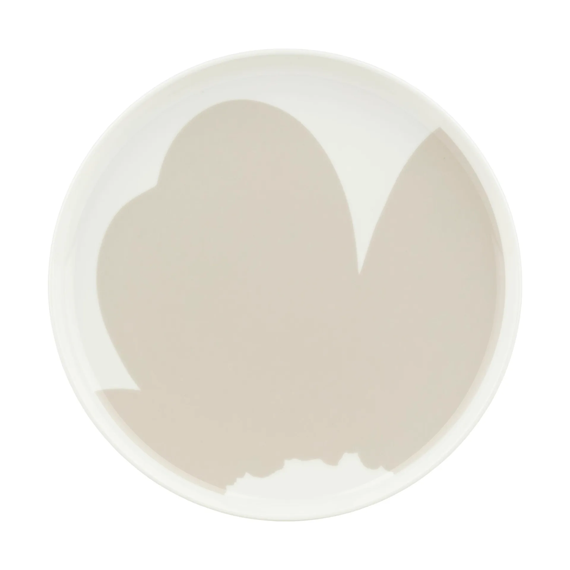 Iso Unikko tallrik Ø25 cm, White-straw Marimekko