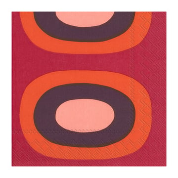 Marimekko Melooni servett 33×33 cm 20-pack Red