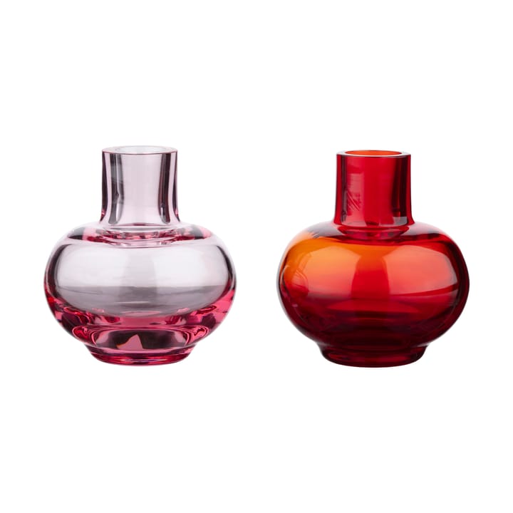 Mini vas 2 delar - Ruby red-pink - Marimekko