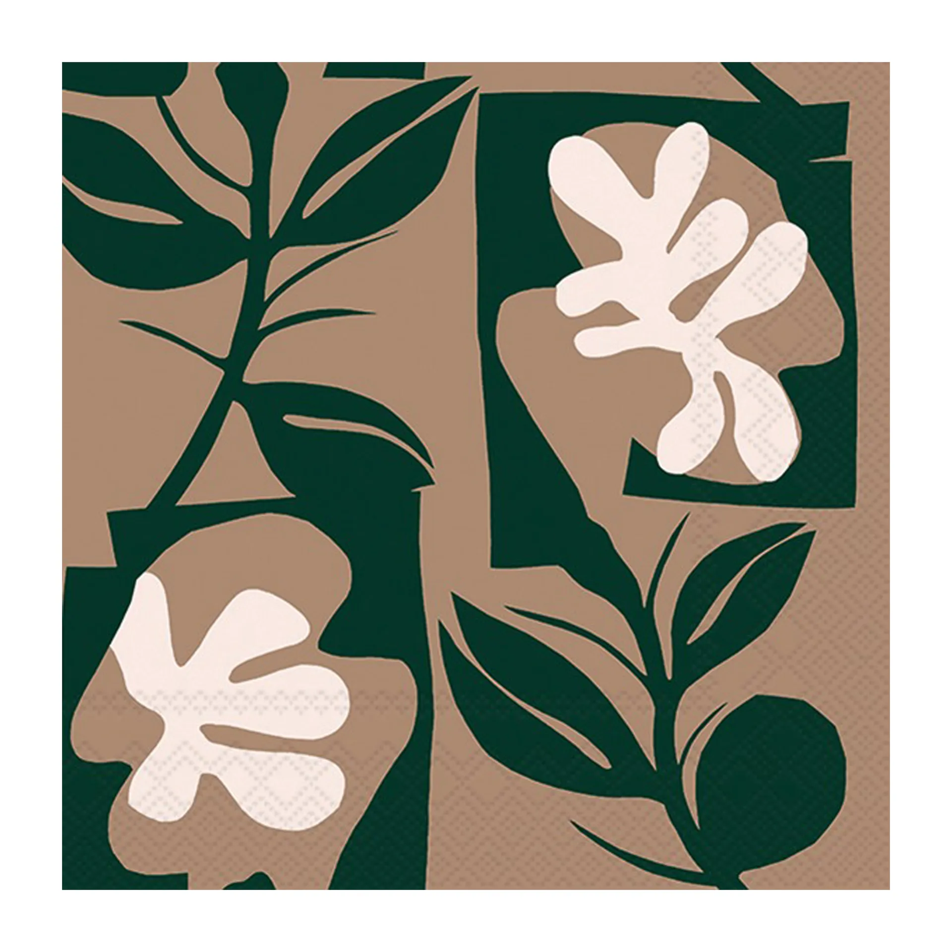 Naatit servett 33x33 cm 20-pack, Linen Marimekko