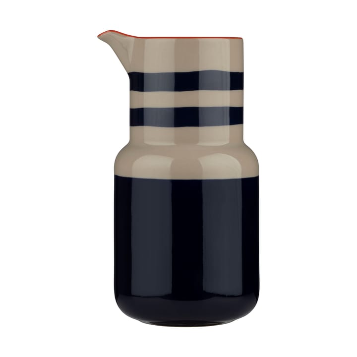 Oiva karaff 0,65 dl, Terra-cobalt-black Marimekko