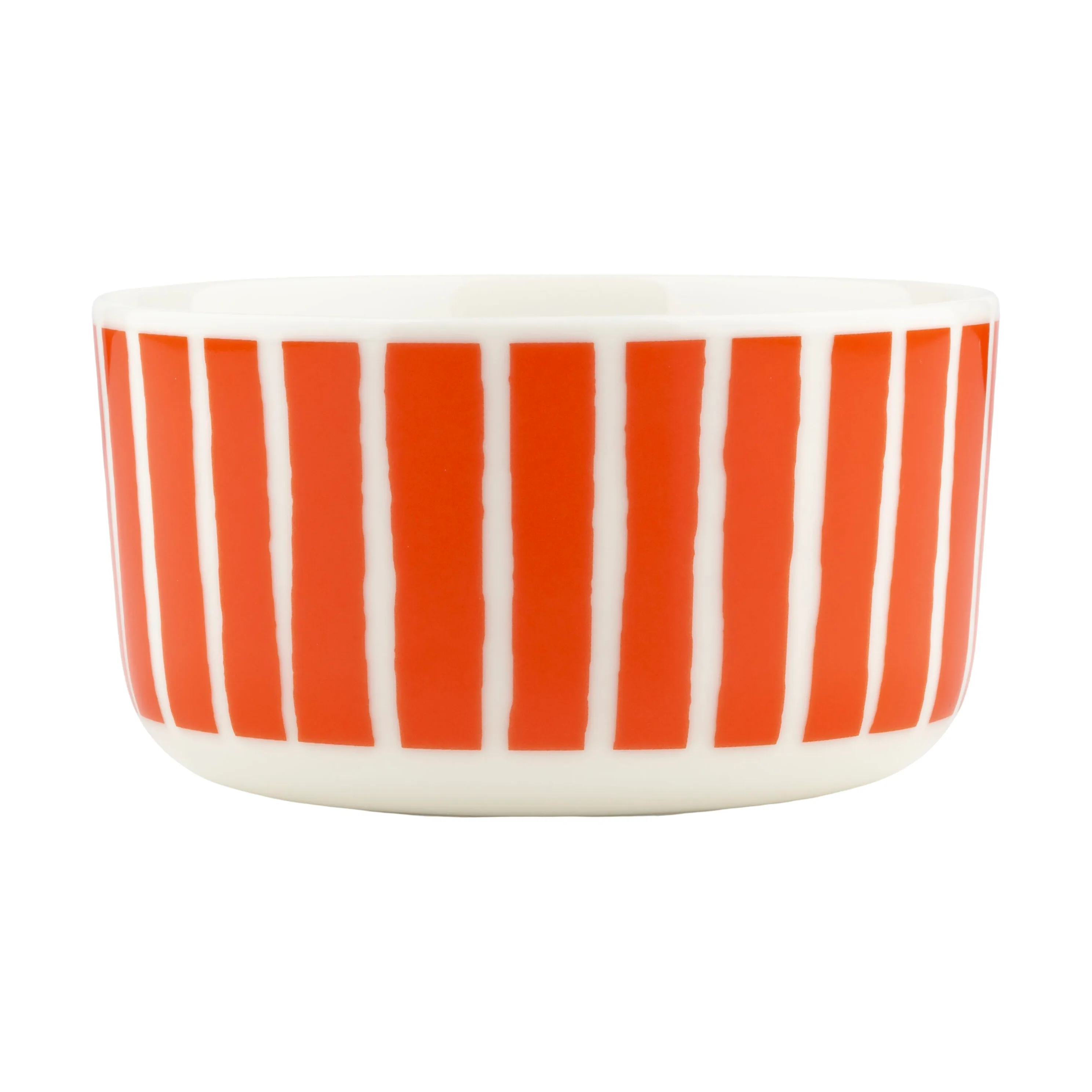 Marimekko Oiva Piccolo skål 50 cl, White-orange