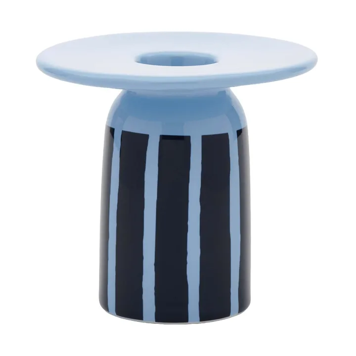 Piccolo ljusstake - Light blue-petrol, 8 cm - Marimekko