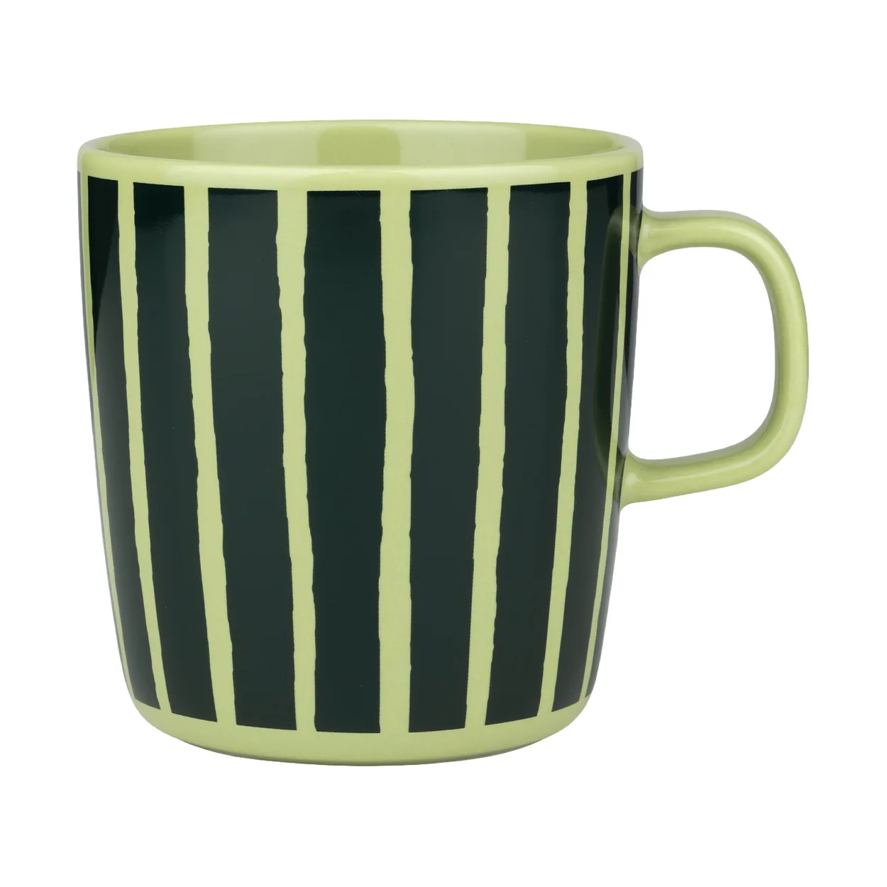 marimekko piccolo mugg 40 cl pear-dark green