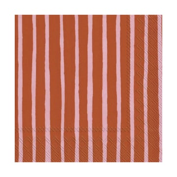 Marimekko Piccolo servett 33×33 cm 20-pack Pink-orange