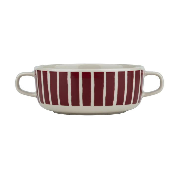 Piccolo skål med handtag 5 dl - Burgundy - Marimekko