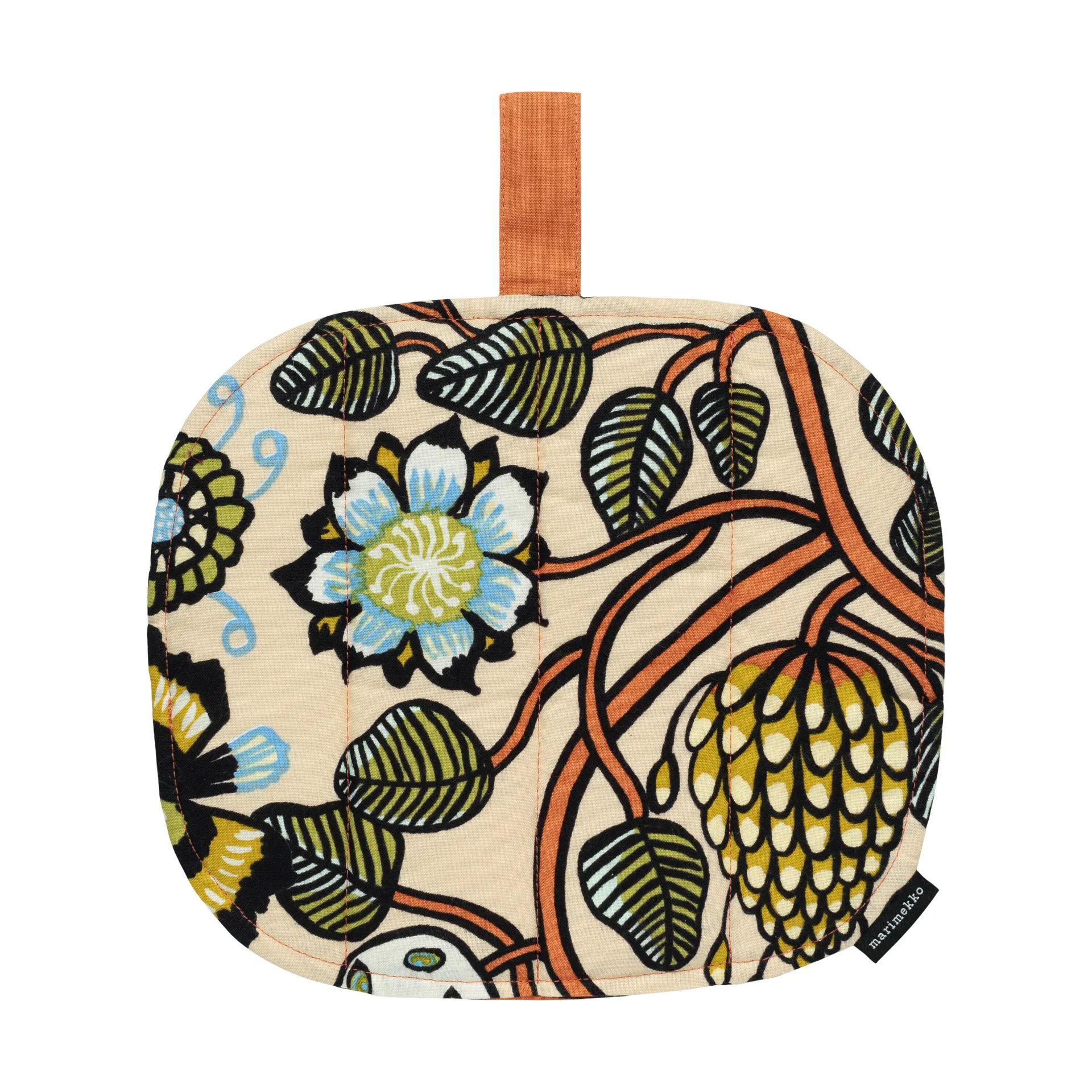 Pieni Tiara grytlapp, Beige Marimekko