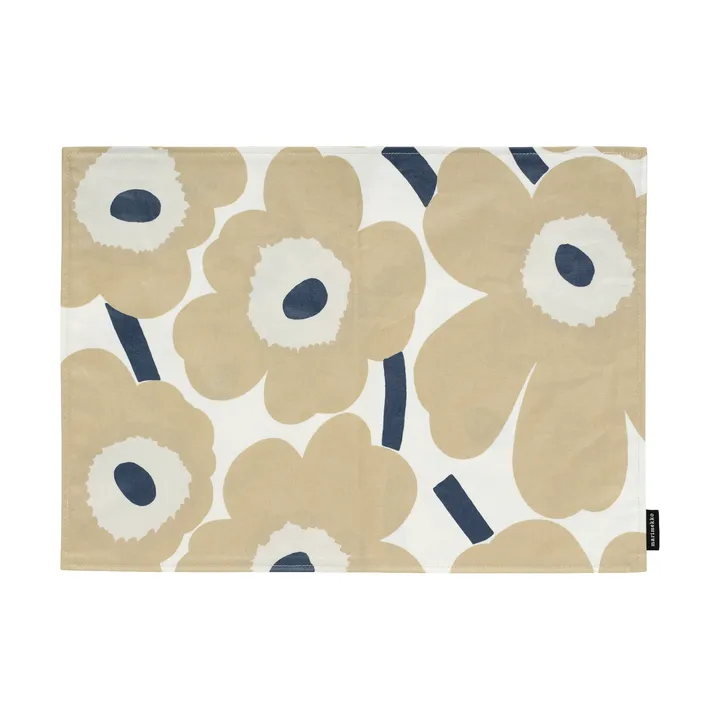 Pieni unikko bordstablett acryl - Off white-beige-dark blue - Marimekko