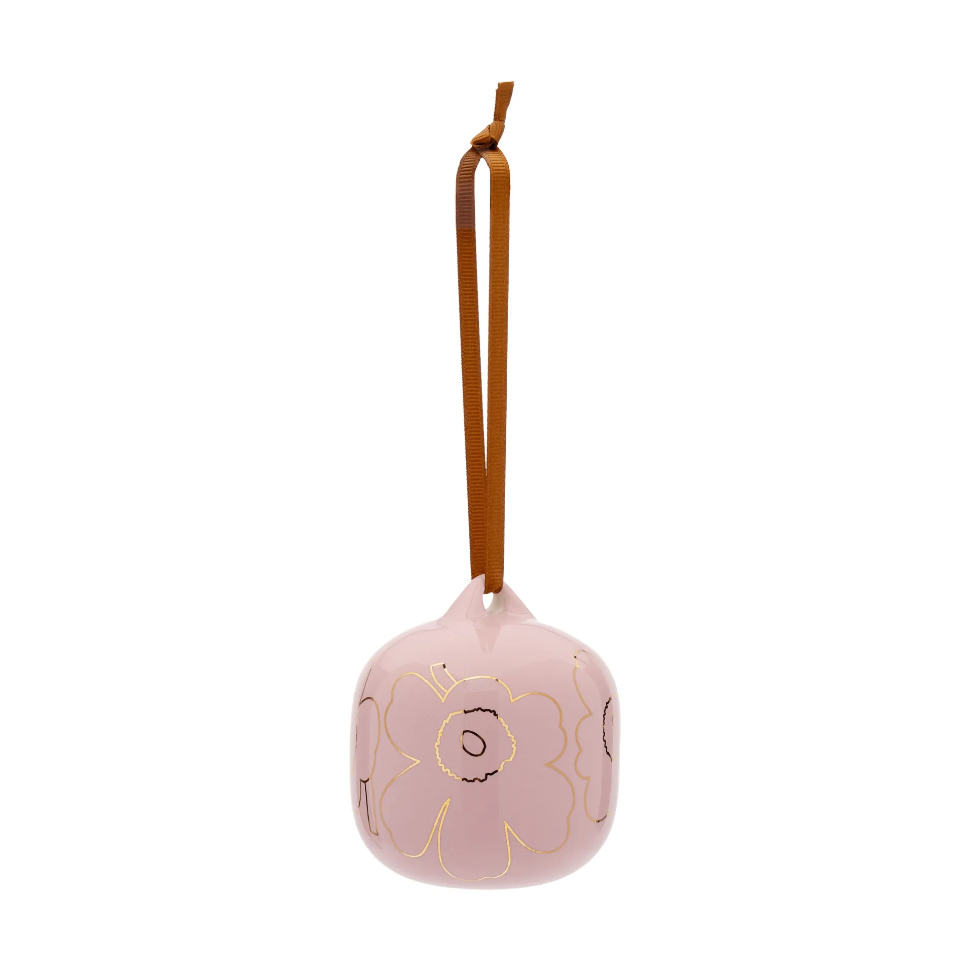 Piirto Unikko dekorationshänge, Pink-gold Marimekko
